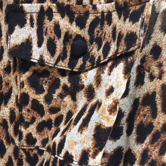 Forever21  Leopard Print mini Dress Size S - Picture 4 of 4